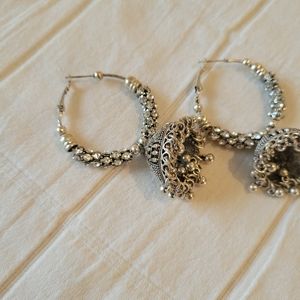 Desi pakistani tassel earrings